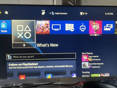 PS4 Pro 1TB with 7 Games & 2 Controllers (Urgent Sale)