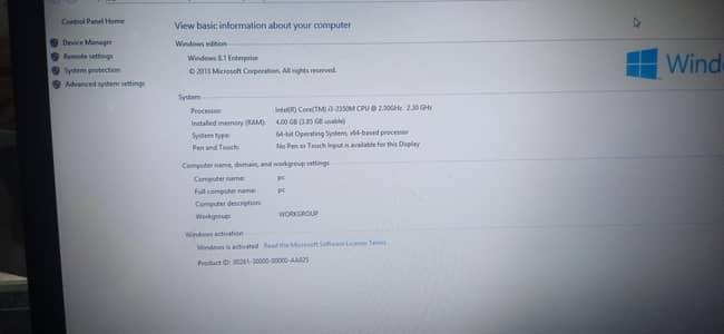 HP laptop i3 2nd gen