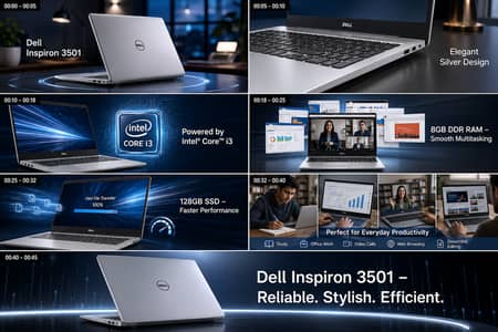 Dell inspiron 3501  core i3  10th Generation