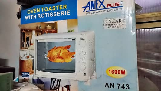 Anex Oven, Toaster,