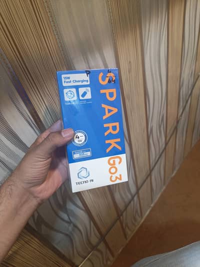 Tecno Spark Go 3 box pack company sealed 4+4=8GB 64GB