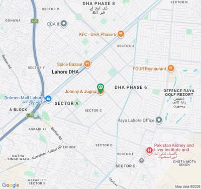DHA PHASE 6 CCA1 8 MARLA COMMERCIAL PLOT FOR SALE FACING PARKING ONLY ONE OPTION