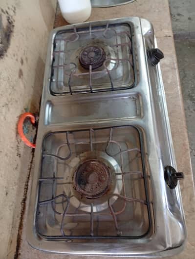 Two-Burner Gas Stove – Glam Gas – Used Condition