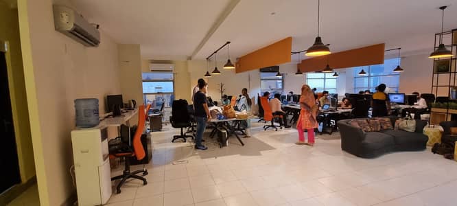 Furnished office for rent and furniture for sale