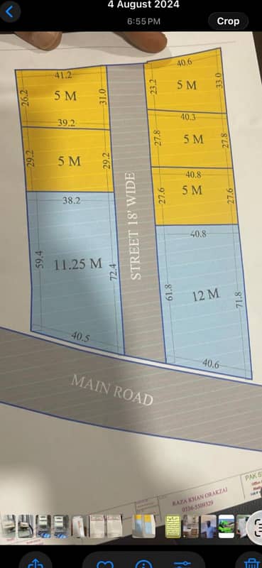 11.5 Marla commercial plot available