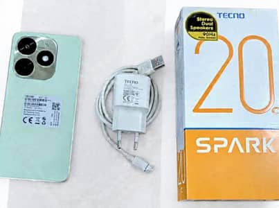 Urgent Sale my New lush Condition mobile Tecno spark 20c