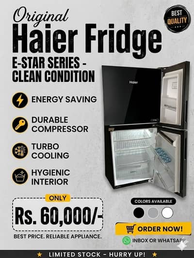 Haier Fridge Behtareen Condition Mein – Sirf Rs. 60,000!