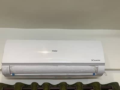 HAIER DC INVERTER AC ALMOST NEW IN WARRANTY