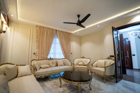 TASK EST OFFER ; 10 Marla brand Full Furnished House Good Location Facing Park In Phase 8 Air Avenue