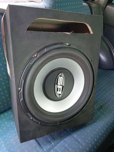 12 inch car subwoofer and 4 channel amplifier