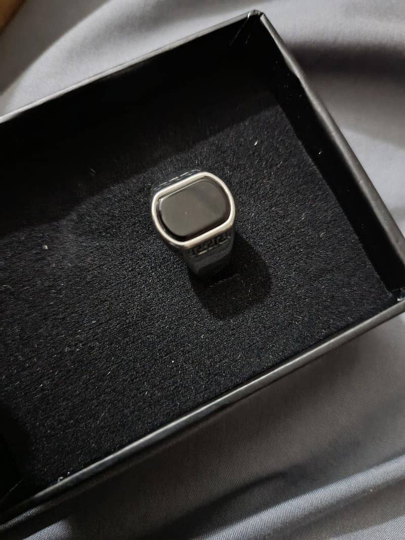 Silver coated ring 1