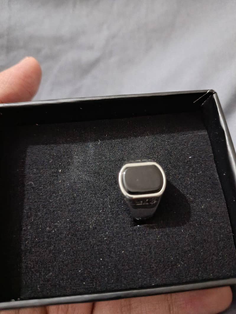Silver coated ring 2