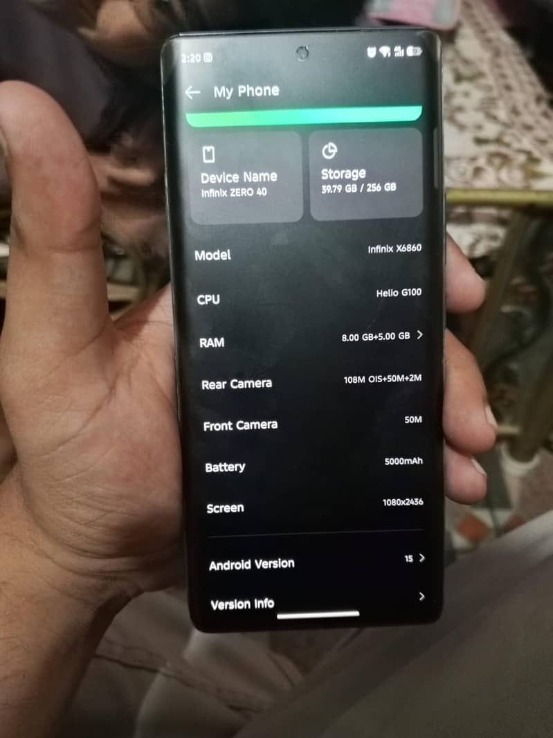 Infinix Zero 40 5
