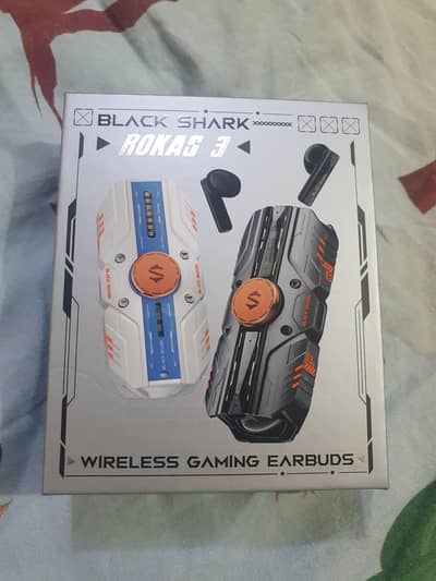 Black shark Rokas 3 wireless gaming airbuds-10/10 cindition(Used once)