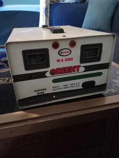 Original Orient Stablizer Is For sale 3000 Voltage