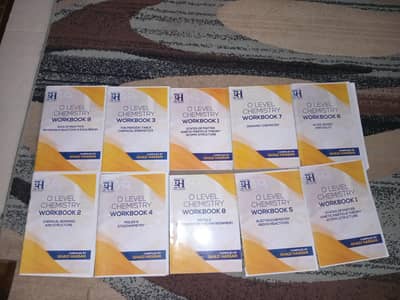 OLEVEL/IGCSE GHAZI HASSAN CHEMISTRY NOTES. LATEST  NOTES ALL 9 BOOKS