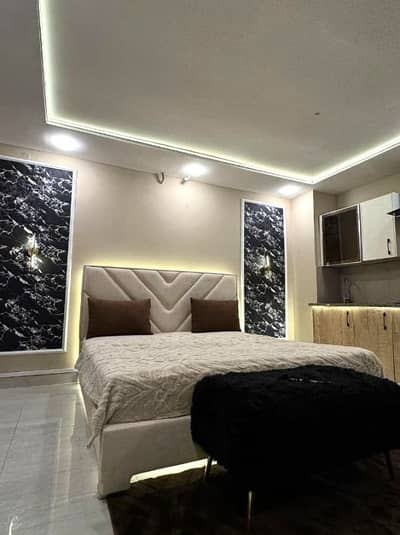 Daily basis and weekly basis Studio fully furnished luxury apartments available for rent Gulberg greens Islamabad