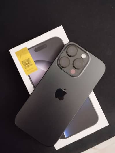 Apple iPhone 16 Pro Black 256GB PTA Approved