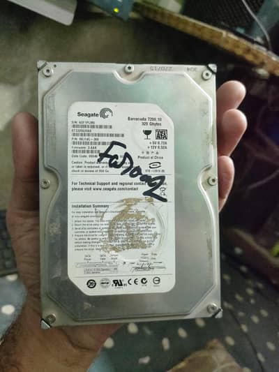 320 gb hard Good helth jis Bhi ko Chiy rabta kre