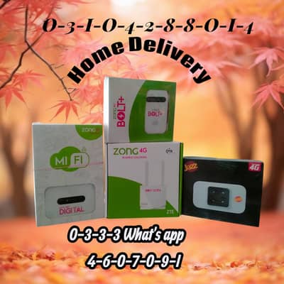 Zong 4G Bolt ULTRA Router Modem LAN Ethernet ports mbb cloud