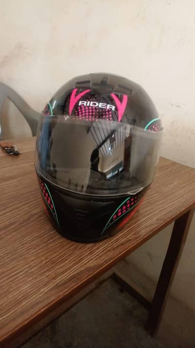 Rider helmet