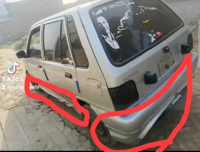 mehran body kit complete  with front bumper
