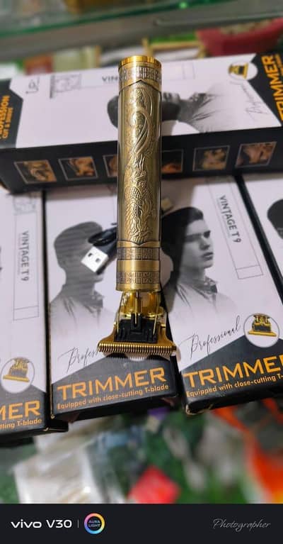 Vintage T9 pro trimer golden dragon
