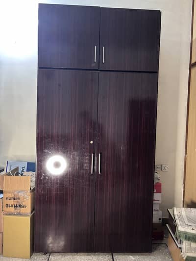 2 door New wooden wardrobe Almari