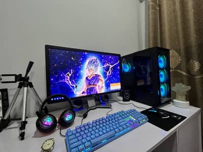 Gaming pc full setup for sale 10/10 condition