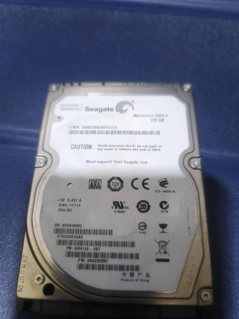 Seagate hard disk 0