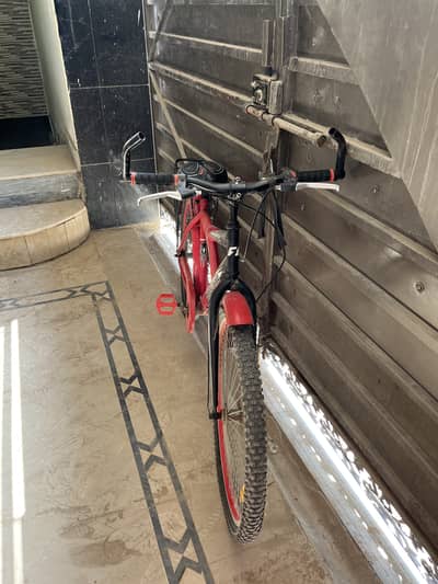 A bicycle for children in used condition