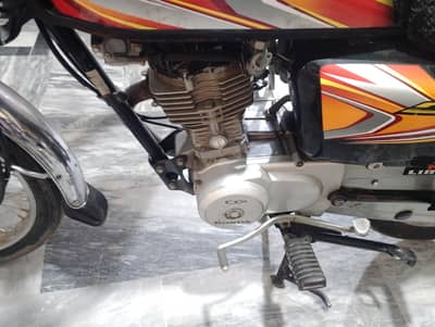 Honda 125 lush bik