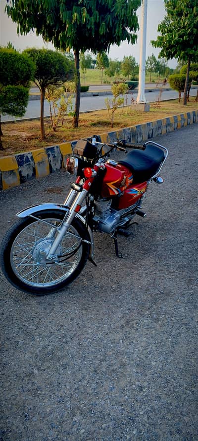  Honda CG 125 2026 Red Color (Unregistered) For Sale 