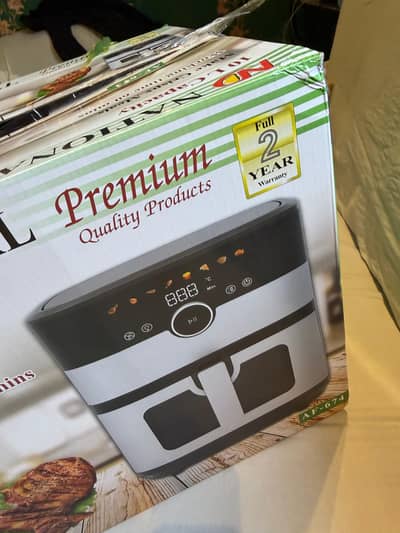 *National AF-674 10L Air Fryer | Digital Touch | 200°C | imported