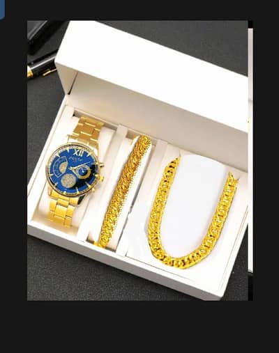 nepw watch and chain free