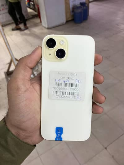 Iphone 15 condition 10/110 Yellow