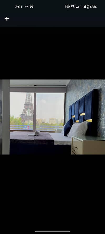 1 BHK Eiffel View Apartment Bahria Town Lahore