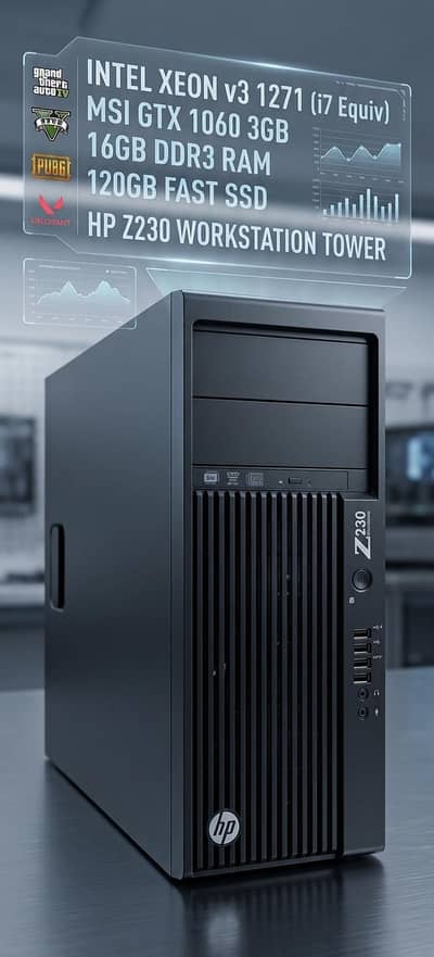 ​Gaming PC GTX 1060 3GB • Xeon v3 (i7 4th Gen Equal) • 16GB RAM