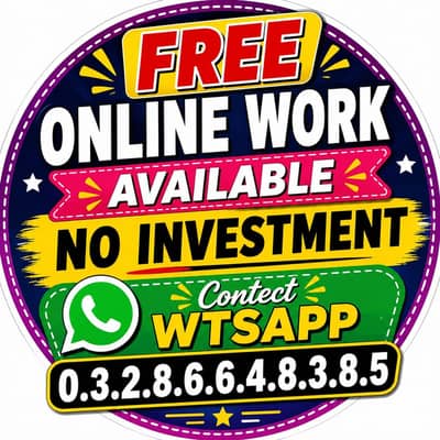 online work available no investment