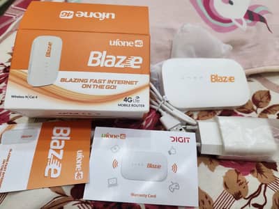 Ufone 4G Blaze WiFi Device