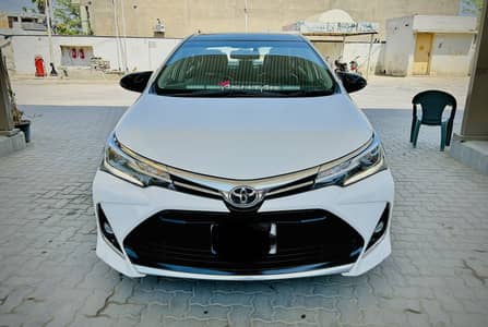 Toyota Corolla Altis Grande black interior 2021