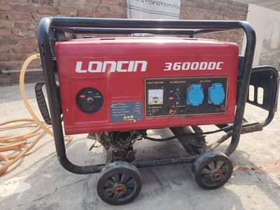 Loncin 3.5Kva 3600DDC Portable Generator (home used)