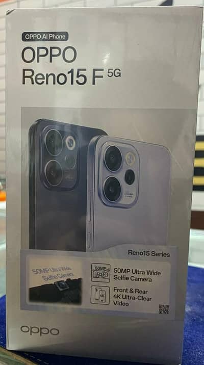 OPPO Reno 15F 5g 8gb 256gb just box open