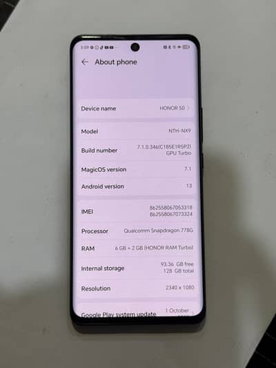 Honor 50 Pro 8/128