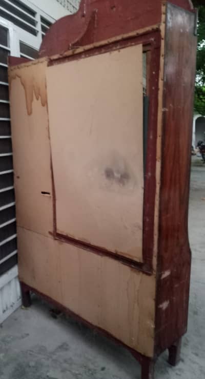 wooden almirah for urgent sale