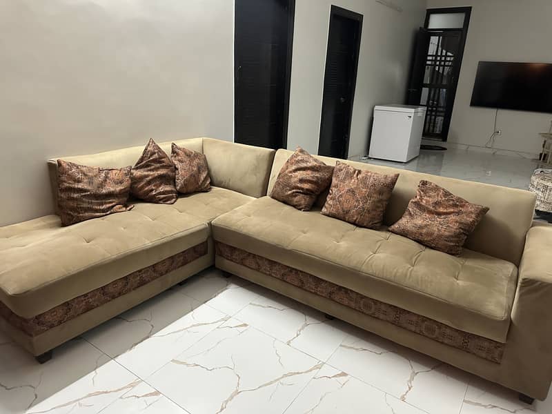 L shaped sofa set 2