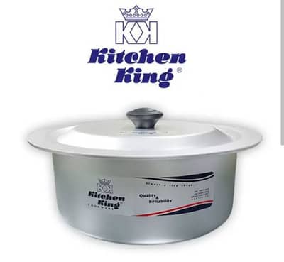 Cooking pots | kitchen king pots | 2 pieces 5 & 8 kg | cookware| pots