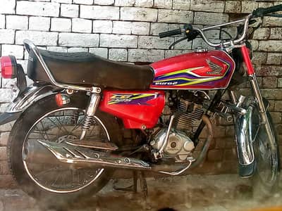 Honda 125 17 model Punjab  num