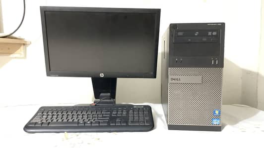 Dell i5 2nd Gen Pc and 20 inch 60Hz LCD