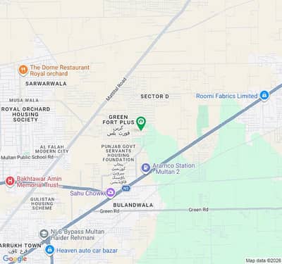 20 Marla plot available for sale